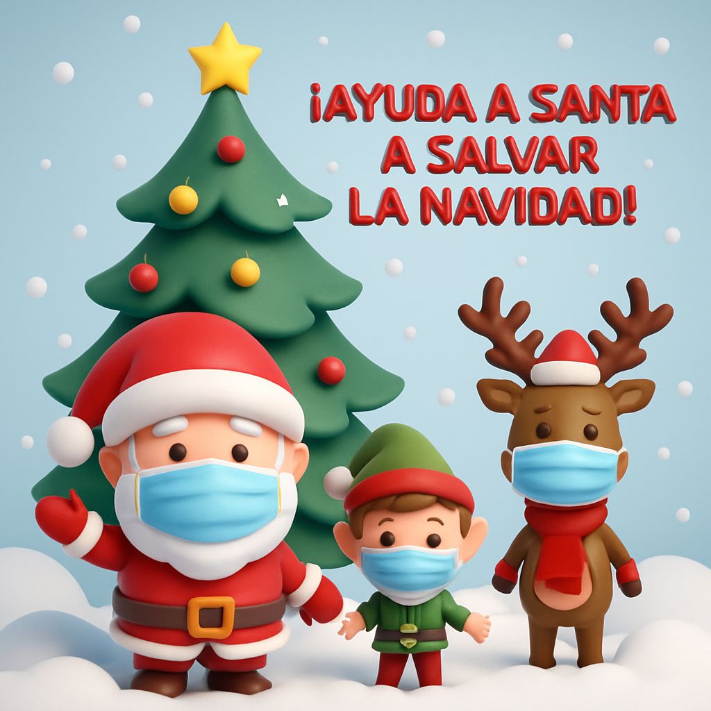 Juego Ayuda a Santa a salvar la Navidad